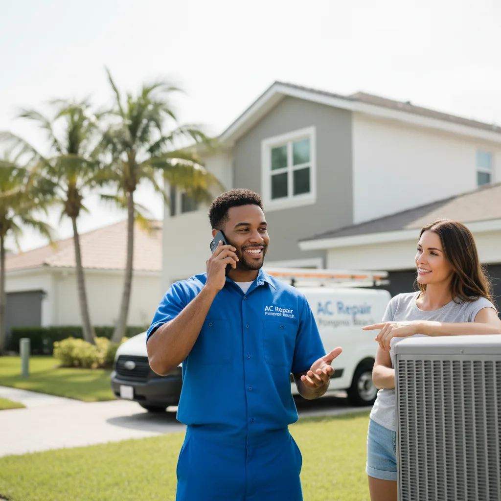 AC Repair Pompano Beach customer support in Stella